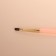 A set of makeup brushes, 3 objects, pink color