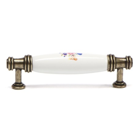 Ceramics 008, 96 mm bracket handle, ceramic, bronze color-1