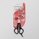 Hairdressers scissors, with emphasis, blade-5.5 cm, black color, n-045-01