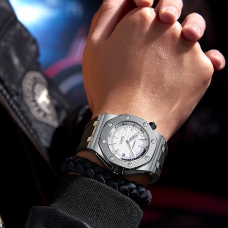 Men's wrist watches, D-4.2 cm, waterproof-1