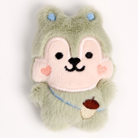 Soft magnet "Beasts", 8 cm, color mix