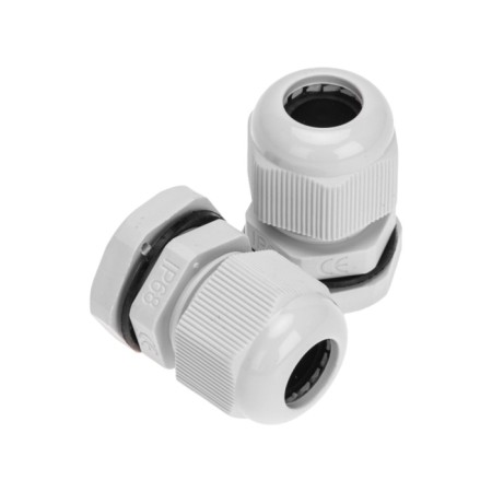 Cable input PG-11 (5-10mm) gray, kit (2 pcs/union) rexant
