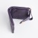 Women's wallet on the button, purple color