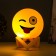 Night Smile LED from batteries 3haa yellow 14x14x18 cm Risalux