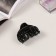 Hair crab "Florian" (set of 3 pcs) volume, 6.5 and 3.5 cm, black