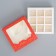 Box for 9 sweets with cells “Beautiful New Year” 14.5 x 14.5 x 3.5 cm, New Year