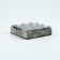 Box for confectionery products with PVC lid "February 23", 10.5 × 10.5 × 3 cm