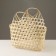 Wicker basket, 30x14x18/30 cm, bamboo