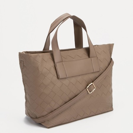 Luggage bag, long belt, brown color-1