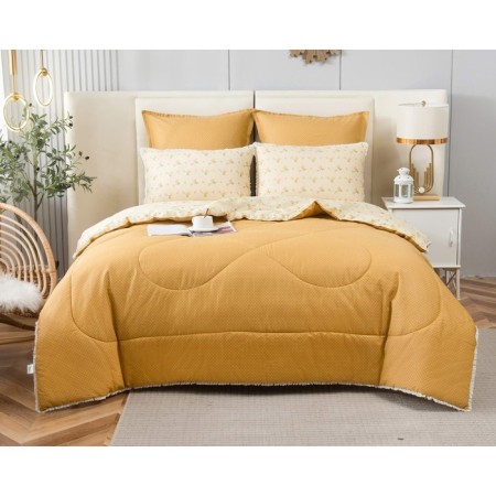 Set 1.5 joint venture: blanket 150x210 cm, sheet 180x230 cm, pillowcases 50x70 cm - 2 pcs-2