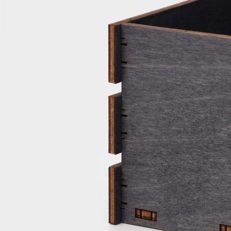 Stand - an organizer for spices of the Dolyan "Reika", 20 × 14 × 7.7 cm, dark color-7