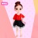 Fashionable hinge doll "Chelsea" in a dress, mix