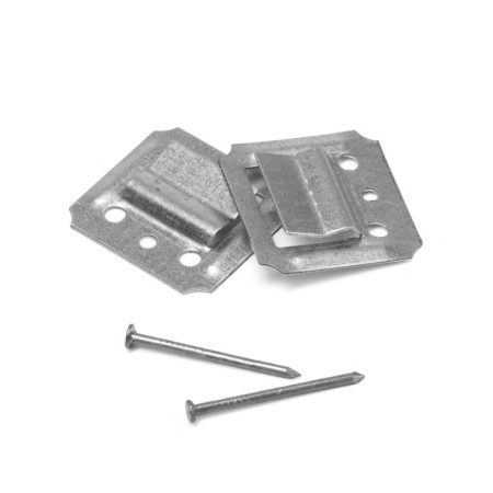 Klyimer Tundra, No. 1, galvanized, with nails, 100 pcs