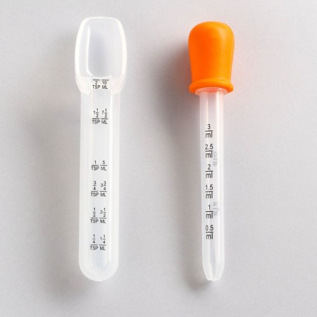 Set of a measured spoon 10 ml, and a measured pipette 3 ml-1