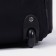 Road bag on wheels, a lightning department, with an increase, an outer pocket, a long belt, black color is black