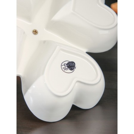 Bellatenero Porcelain Bellatenero “Square”, 24.5 × 24.5 cm, white color-4