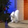LED figure "Squirrel" 7 × 14 × 5 cm, phlock, batteries CR2032x2 (not in the kit), glow warm white