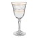 A set of glasses for white wine Branta, the Panto, 2 Gold Layers, 250 ml x 6 pcs.