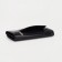 Women's wallet on the button, black color