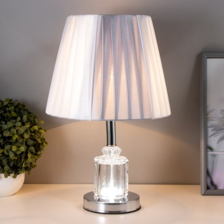 Landry table lamp 1x60W E27 silver 24.5x24.5x39 cm Risalux-1