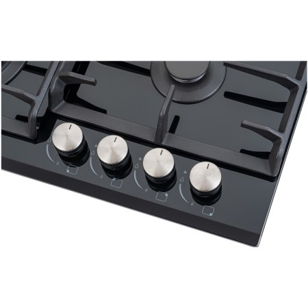Hon surface NordFrost HM 6042 B, gas, 4 burners, black-2