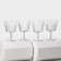 Timeless glass glasses set, 260 ml, 4 pcs