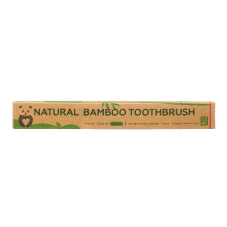 Bamboo denture hard in the box, white-2
