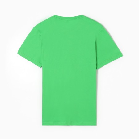 T-shirt male, color is bright green, size 50-7