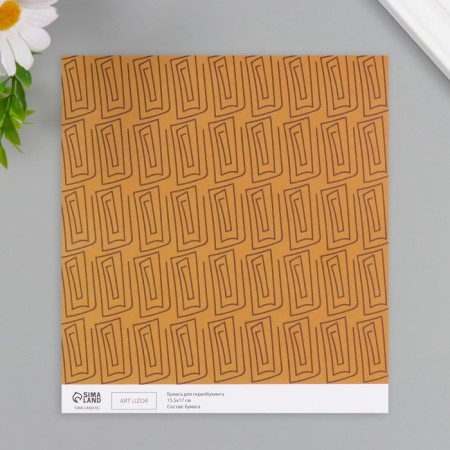 Scrapbooking paper "Greece" density 180 grams set 10 pcs 15.5x17 cm-2