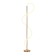 The floor lamp Klimt A2850PN-35PB, LED, 30 W, 40x40x170 cm, 4200 lm, copper, white