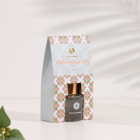 Aromatic diffuser "WOHK", 50 ml, amber, ginger and lily-2