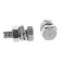 Bolt bolt master, with a hexagonal head, galvanized, din933, m6x16 mm, 12 pcs