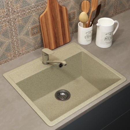 Uperwood Econ UPD-104, oval, oval, color 002 Beige matte-2