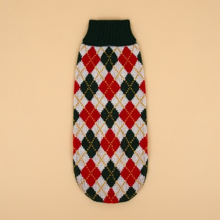 Sweater "Chess", 2XL (DS 34, Osh 34, OG 32-51 cm)-8