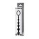 Anal chain Toyfa A-Toys, TPE, Black Color, 19.8 cm