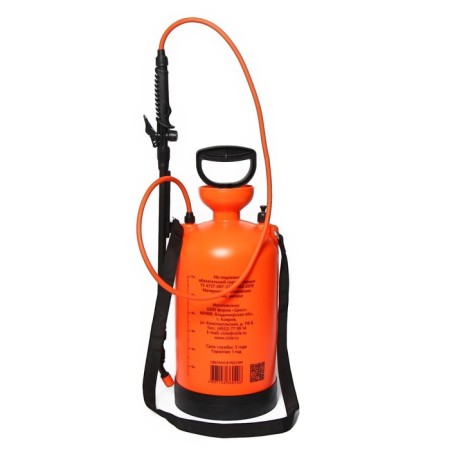 Pomopovoy sprayer, 9 l, thermal shrinkage, plastic brandpoite, "bug"-1