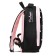 Frame backpack, 35x26x13, pusheen, black/pink, for girls