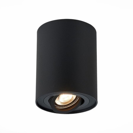 Ceiling lamp ST LUCE. ST108.417.01. 1x50 W, GU10, 9.8x9.8x12.4 cm, black color