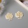Decor for creativity wood, plastic "tree" Mirror set 2 pcs 4.1x4.8 cm