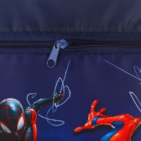 A bag for shoes with a pocket 420*350 mm, Avengers Spider Man (Soft Polyester, Density 210D)-5