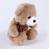 Soft toy "Mishutka", 23 cm, brown color