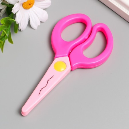Scissors plastic relief removable blades (set 6 pcs) 12.5 cm-1