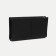 Women's wallet with lightning, black color