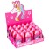 Sharpen with an eraser, plastic, Minnie Mouse and unicorn