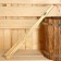 Massage broom for the bath "with light steam", bamboo, 57 cm