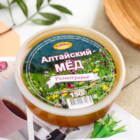 Honey Altai "Different Trade" Natural Flower, 150 g-1