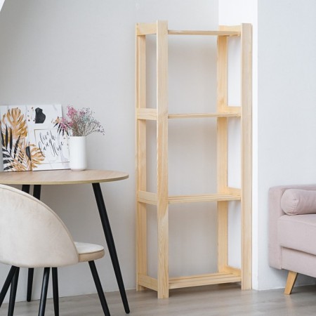 Wooden rack "Alpha", 64 × 28 × 159cm-1