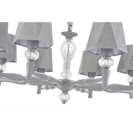 Suspended lamp 6x60W E27, size 76x76x84.5 cm-3