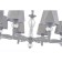 Suspended lamp 6x60W E27, size 76x76x84.5 cm
