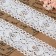 Knitted lace, 60 mm × 15 ± 1 m, white color